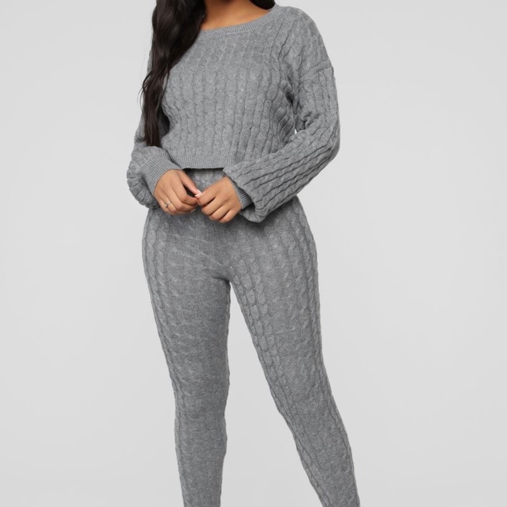 Sweater Pant Set